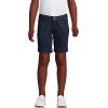 Lands’ End School Uniform Girls Stretch Chino Bermuda Shorts(Classic Navy)