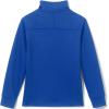Lands’ End School Uniform Kids Quarter Zip Pullover(Cobalt)