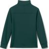 Lands’ End School Uniform Kids Quarter Zip Pullover(Evergreen)