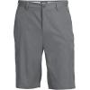 Lands’ End School Uniform Men’s Active Chino Shorts(Arctic Gray)