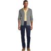 Lands’ End School Uniform Men’s Cotton Modal Button Front Cardigan Sweater(Pewter Heather)