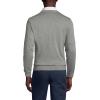 Lands’ End School Uniform Men’s Cotton Modal Fine Gauge V-Neck Sweater(Pewter Heather)