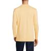 Lands’ End School Uniform Men’s Long Sleeve Interlock Polo Shirt(Maize)