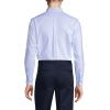 Lands’ End School Uniform Men’s Long Sleeve Oxford Dress Shirt(Blue Stripe)