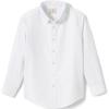 Lands’ End School Uniform Men’s Long Sleeve Oxford Dress Shirt(White)