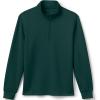 Lands’ End School Uniform Men’s Quarter Zip Pullover(Evergreen)