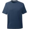 Lands’ End School Uniform Men’s Short Sleeve Active Tee(Classic Navy)