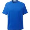 Lands’ End School Uniform Men’s Short Sleeve Active Tee(Cobalt)