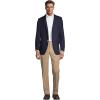 Lands’ End School Uniform Men’s Tailored Fit Hopsack Blazer(Deep Navy)