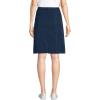 Lands’ End School Uniform Women’s Chino Skirt with Shorts Underneath – 23″ Length Stretch Fabric, 5 Pockets, Machine Washable(Classic Navy)
