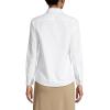 Lands’ End School Uniform Women’s Long Sleeve Oxford Dress Shirt(White)