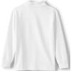 Lands’ End School Uniform Women’s Long Sleeve Rapid Dry Polo Shirt(White)