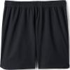 Lands’ End School Uniform Women’s Mesh Gym Shorts(Black)