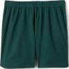 Lands’ End School Uniform Women’s Mesh Gym Shorts(Evergreen)