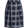 Lands’ End School Uniform Women’s Plaid Skort Top of Knee(Classic Navy Plaid)