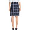 Lands’ End School Uniform Women’s Plaid Skort Top of Knee(Classic Navy Plaid)