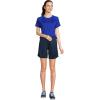 Lands’ End School Uniform Women’s Short Sleeve Active Tee(Cobalt)