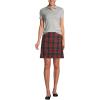Lands’ End School Uniform Women’s Short Sleeve Feminine Fit Interlock Polo Shirt(Gray Heather)