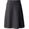 Lands’ End School Uniform Women’s Solid A-line Skirt Below The Knee(Black)