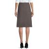Lands’ End School Uniform Women’s Solid A-line Skirt Below The Knee(Gray)
