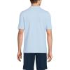 Lands’ End School Uniform Young Men’s Short Sleeve Mesh Polo Shirt(Blue)
