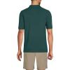 Lands’ End School Uniform Young Men’s Short Sleeve Mesh Polo Shirt(Evergreen)