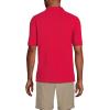 Lands’ End School Uniform Young Men’s Short Sleeve Mesh Polo Shirt(Red)