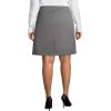 Lands’ End School Uniform Young Women’s Blend Chino Skort Top of Knee(Arctic Gray)