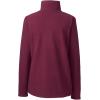 Lands’ End School Uniform Young Women’s Lightweight Fleece Quarter Zip Pullover(Burgundy)