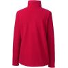 Lands’ End School Uniform Young Women’s Lightweight Fleece Quarter Zip Pullover(Red)