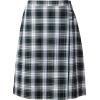 Lands’ End School Uniform Young Women’s Plaid A-line Skirt Below The Knee(White Plaid)