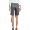 Lands’ End School Uniform Young Women’s Plain Front Blend Chino Shorts(Arctic Gray)