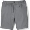 Lands’ End School Uniform Young Women’s Plain Front Blend Chino Shorts(Arctic Gray)