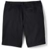 Lands’ End School Uniform Young Women’s Plain Front Blend Chino Shorts(Black)