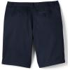 Lands’ End School Uniform Young Women’s Plain Front Blend Chino Shorts(Classic Navy)