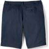 Lands’ End School Uniform Young Women’s Plain Front Blend Chino Shorts(Classic Navy)
