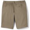 Lands’ End School Uniform Young Women’s Plain Front Blend Chino Shorts(Khaki)