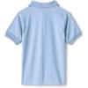 Lands’ End School Uniform Young Women’s Short Sleeve Rapid Dry Polo Shirt(Blue)