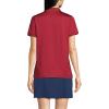 Lands’ End School Uniform Young Women’s Short Sleeve Rapid Dry Polo Shirt(Garnet)
