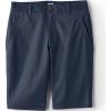 Lands’ End School Uniform Young Women’s Stretch Chino Bermuda Shorts(Classic Navy)