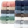 Lands’ End Supima Towel Deep Sea Navy 6 Piece Towel Set(Bering Sea Blue)