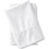 Lands’ End 400 NI Pillowcase Set Faint Orchid King(White)
