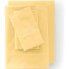 Lands’ End 400 NI Sheet Set Deep Sea Navy Twin(Pale Sunbeam Yellow)