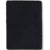 Lands’ End Essential Cotton Reversible Rug Black Rug- Medium(Black)