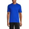 Lands’ End Essentials Men’s Short-Sleeve Soft Cotton T-Shirt – Relaxed Easy Fit(Cobalt)