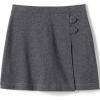 Lands’ End Girls Knit Skort(Charcoal Heather)