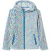 Lands’ End Girls Softest Fleece Jacket(Pastel Cheetah Multi)