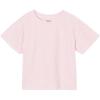 Lands’ End Girls Terry T-Shirt(Flamingo Daisies)
