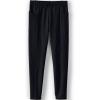 Lands’ End Girls Tough Cotton Ankle Legging with Pockets(Black)