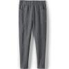 Lands’ End Girls Tough Cotton Ankle Legging with Pockets(Charcoal Heather)